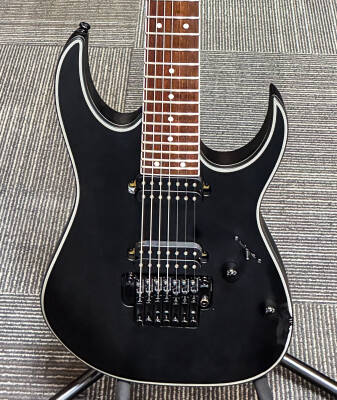 Ibanez RG7320EX 7-String Electric Guitar - Black Flat